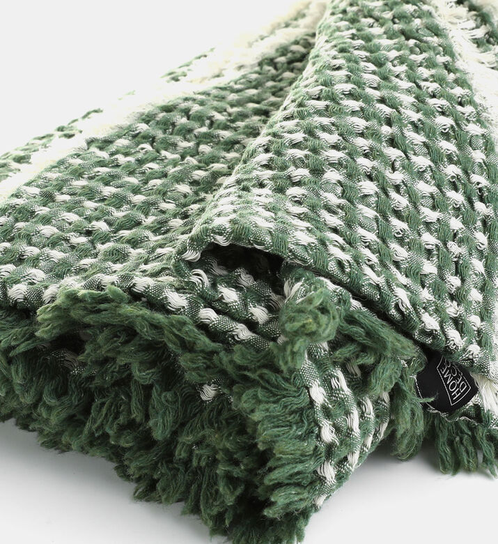 Honey Waffle Cotton Wool Throw