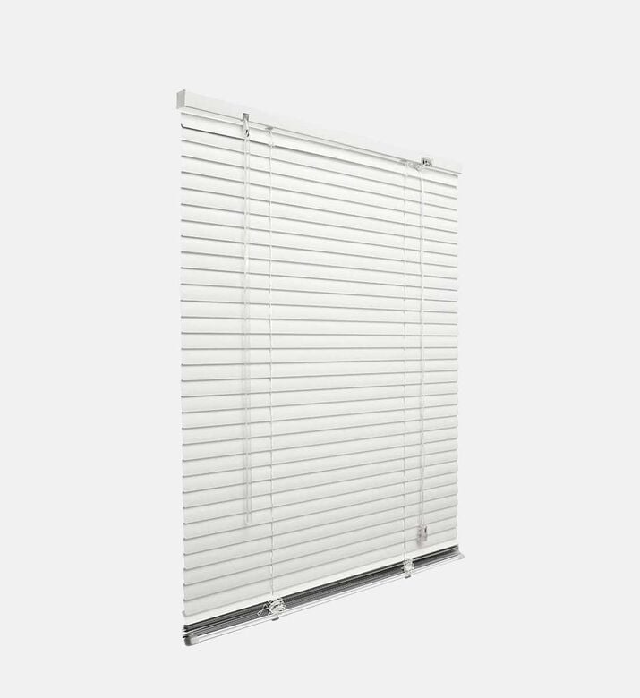 Luance Pvc Slatted Roller Blind, White, 90x180-cm, Packshot View