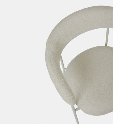 Plenti Boucle Fabric Dining Chair