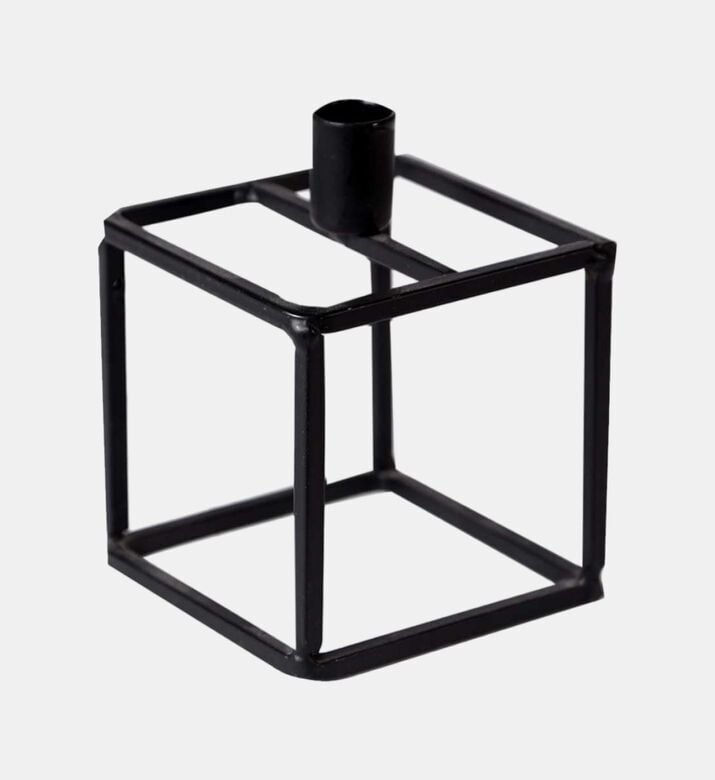 Zone Metal Cube 1-candle Holder, Packshot View