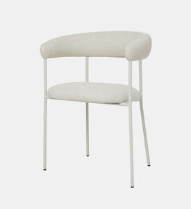 Plenti Boucle Fabric Dining Chair