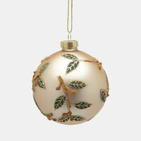 Leaf Christmas Ball