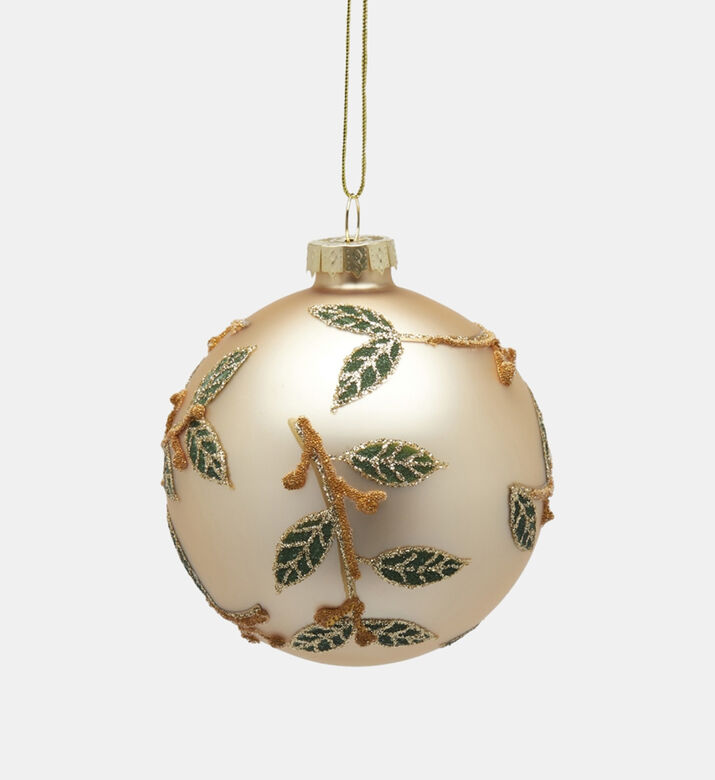 Leaf Christmas Ball
