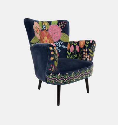 Poppy Mango Wood Arm Chair