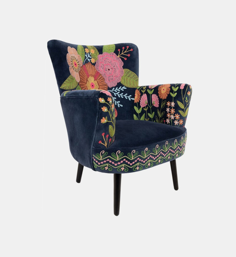 Poppy Mango Wood Arm Chair