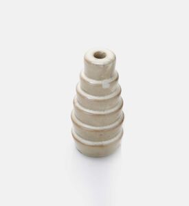 Earthy Porcelain Layered Candle Holder