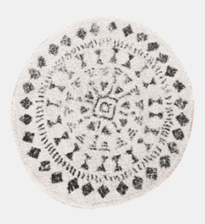Round Cotton Bathroom Mat
