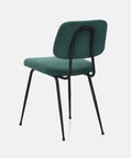 Toli Metal Velvet Dining Chair