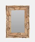 Reclaimed Teak Wood Mirror
