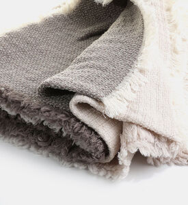 Carpi Wool Cotton Blend Throw