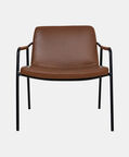 Boto Metal Leather Lounge Chair