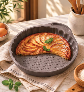 Pyrex Asimetria Metal Easy-grip Flan Pan, Packshot View