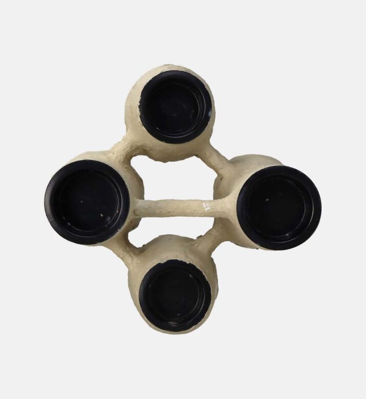 Paper Mache Linked Candle Holder