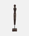 Amina Wooden Body Shaped Ornament