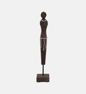 Amina Wooden Body Shaped Ornament