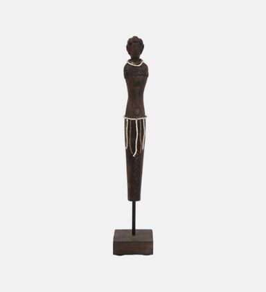 Amina Wooden Body Shaped Ornament