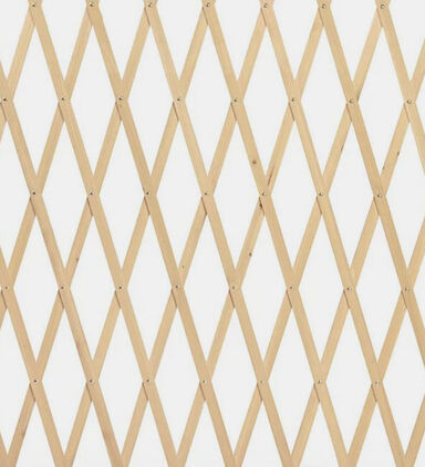 Natural Wood Expanding Trellis