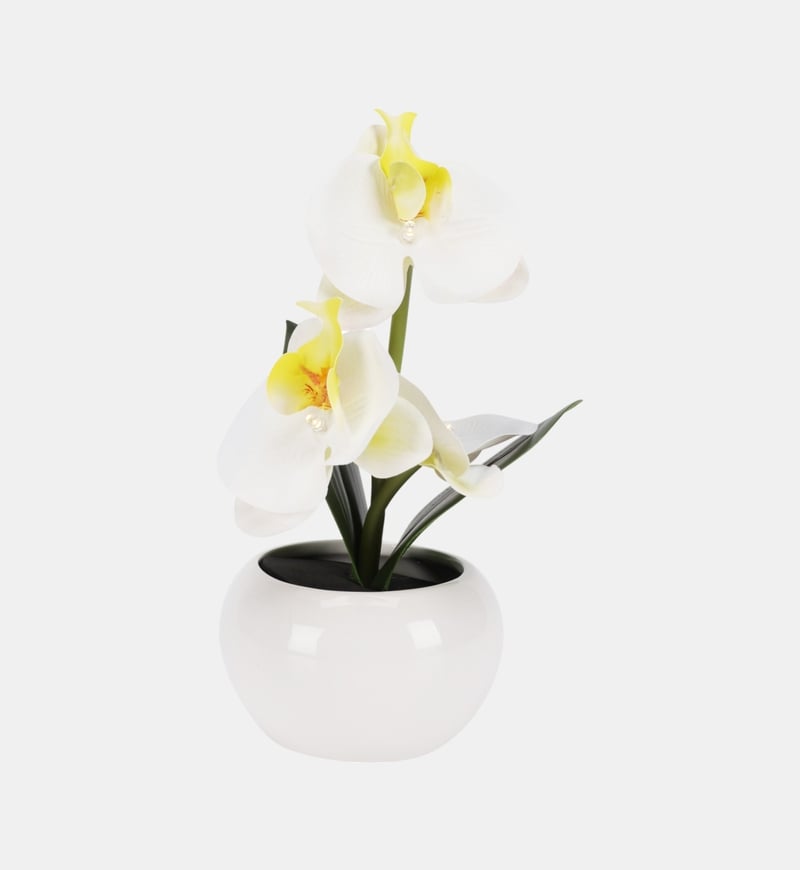 Artificial Led Orchid-in-pot
