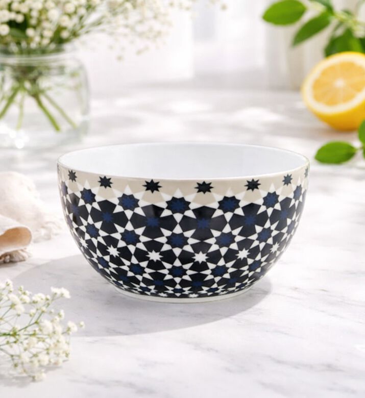 Images D'Orient Kaokab Porcelain Bowl, Packshot View