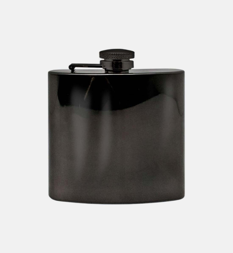 Black Moonlight Whiskey Flask