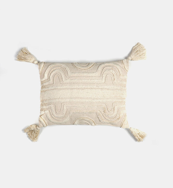 Adoby Cotton Fringes Cushion