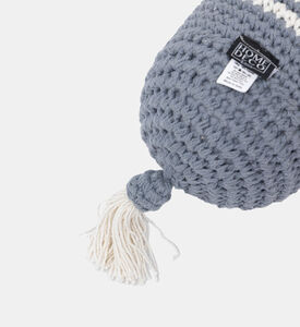 Home Deco and More Sol Cotton Bolster Filled And Vaccumed Cushion, Blue, Packshot View