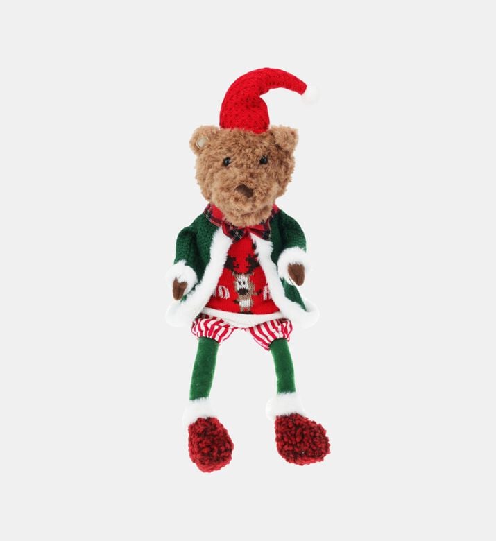 Home Deco and More Bear Sitting, Green, Packshot View