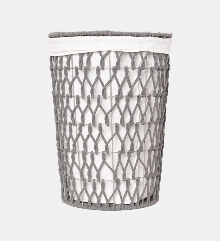 Home Deco and More Cotton Rope Laundry Basket, Packshot View