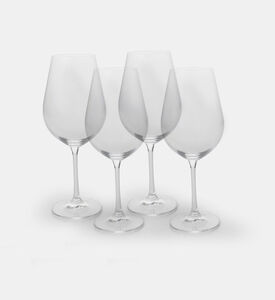 Home Deco and More Crystalline 4-piece Wine Glass Set, Packshot View
