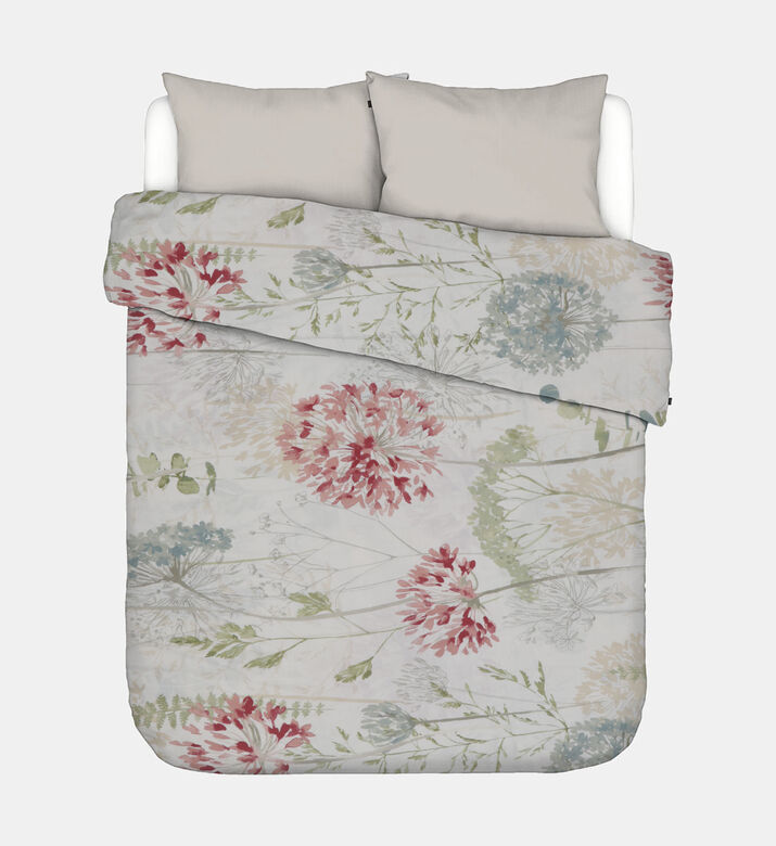 Home Deco and More King Polycotton Country Meadow Front Duvet Cover 4-piece Set, Multicolor, 120x200-cm, Packshot View