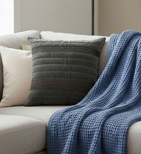 Home Deco and More Aghata Fabric Square Cushion, Packshot View