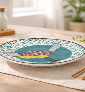 Images d Orient Birds Porcelain Dessert Plate, Packshot View