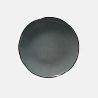 Ceramic Trimmedmed Dessert Plate