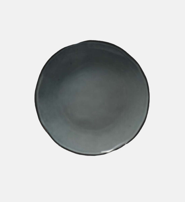 Ceramic Trimmedmed Dessert Plate