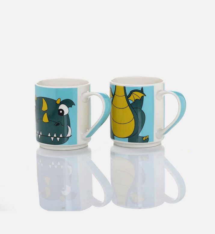 Porcelain Animal Mugs 2-piece Set