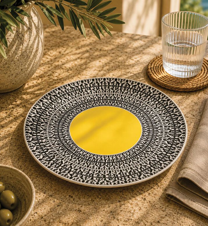Images D'Orient Safra Porcelain Platter, Packshot View