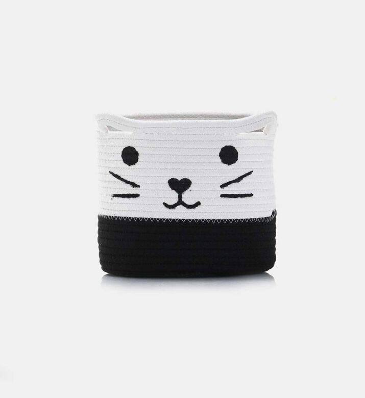 Cat Head Cotton Basket