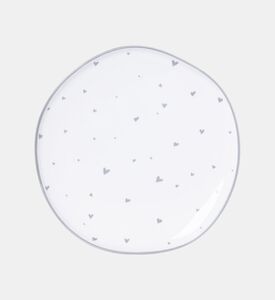 Home Deco and More Heart 4-piece Dessert Plate Set, Packshot View