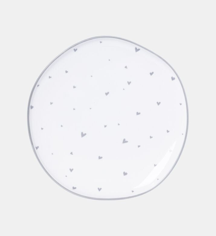 Home Deco and More Heart 4-piece Dessert Plate Set, Packshot View