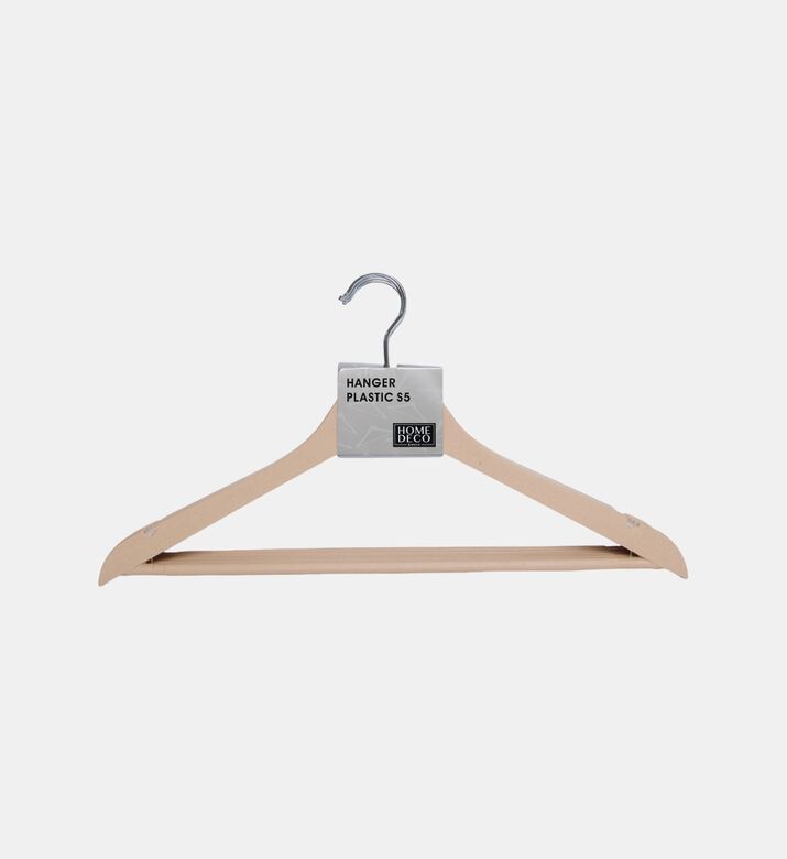 Home Deco and More Plastic Hook Clothes Hanger, Packshot View