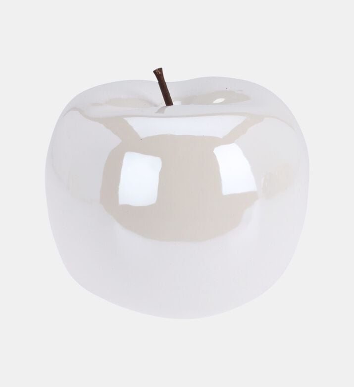 Home Deco and More Apple Deco, White, 7-cm, Packshot View
