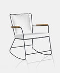 Avonica Iron Base Rocking Chair