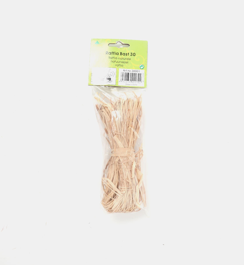 Natural Raffia Bast Set