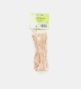 Natural Raffia Bast Set