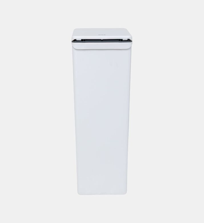 Eko Morandi Touch Plastic Recycler Bin - 30 L, White, Packshot View