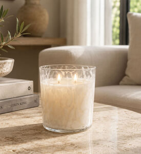 Jolipa Raja Rain Glass Scented Candle 11 Cm, Packshot View