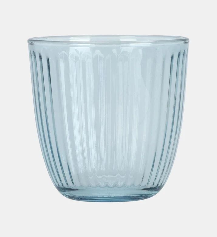 Home Deco and More Ribbed Drinking Glass, Packshot View