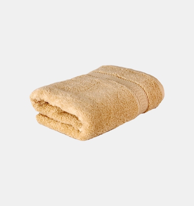 Fabric Bordered Bath Towel