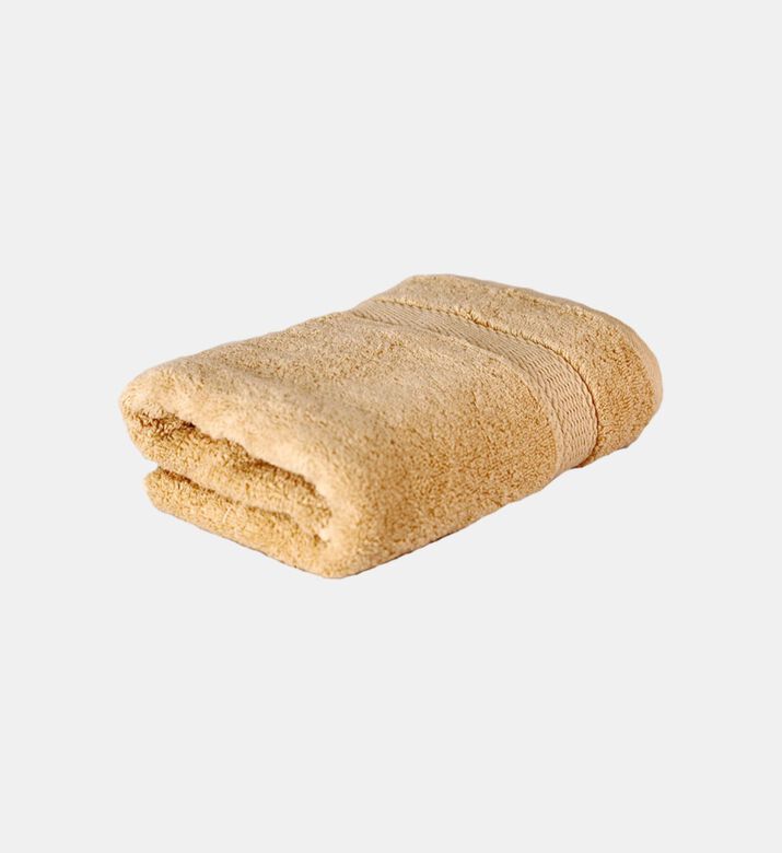 Fabric Bordered Bath Towel