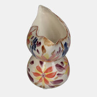 Floral Printed Ceramic Vase 30x11.5x17.5cm